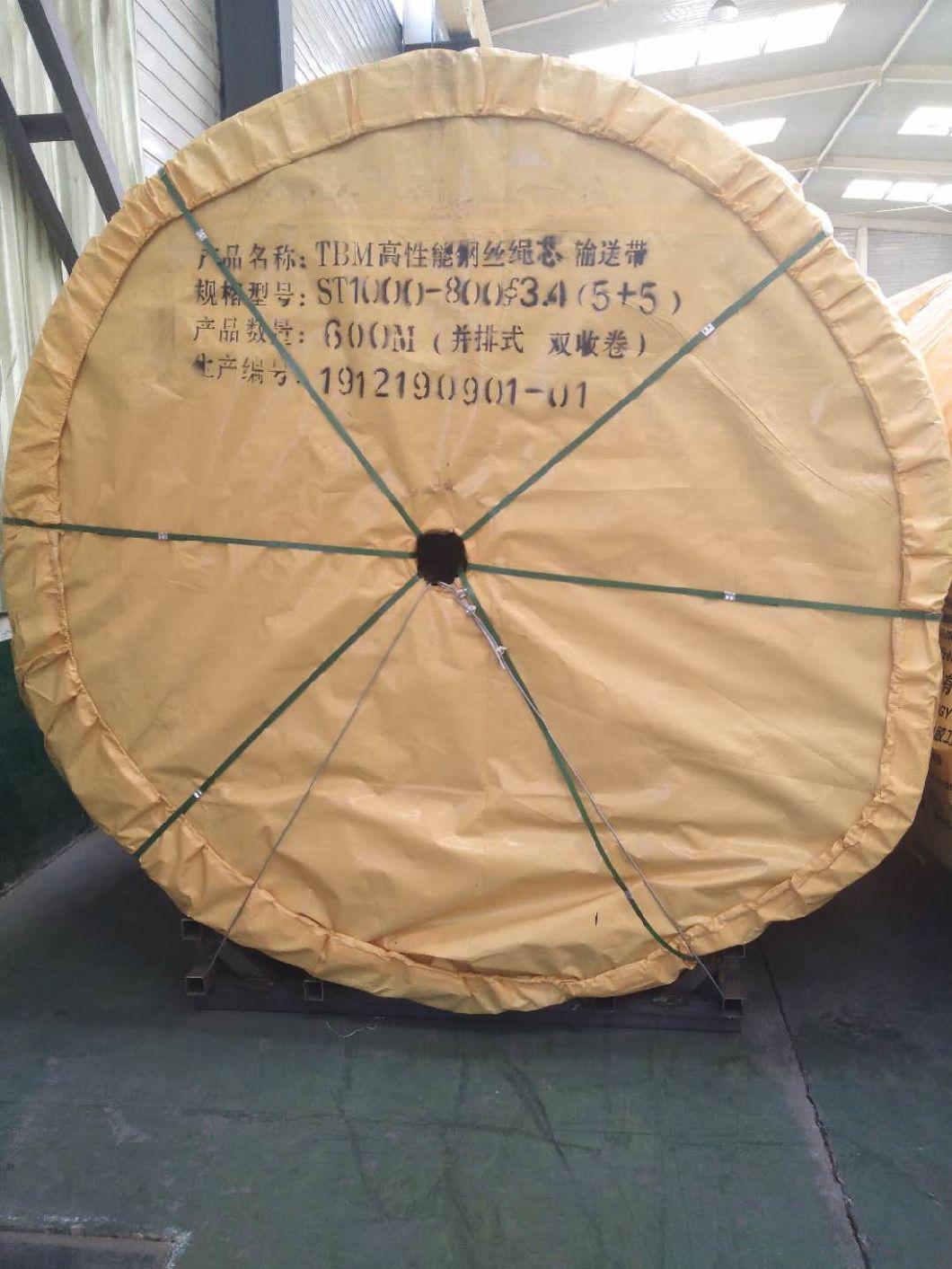 Fire Resistant Steel Cord Rubber Conveyor Belt