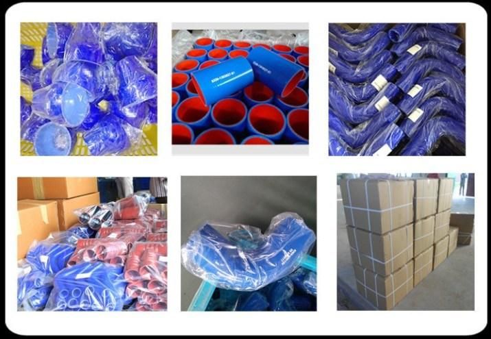90 45 Degree Elbow Blue Silicone Hose Turbo Supercharger