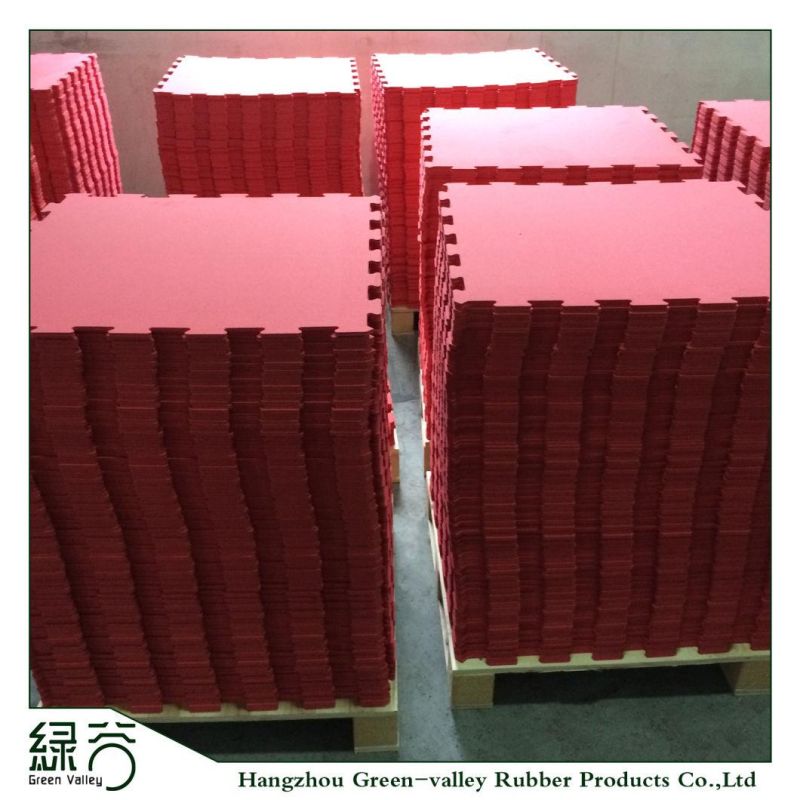 3-12mm Thick Colorful Interlocking Rubber Mats Rubber Tiles for Gym