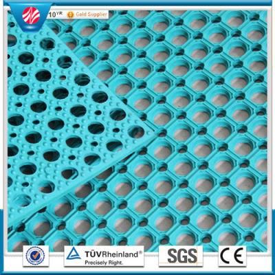 Anti Slip Rubber Mat, Drainage Rubber Mat, Bathroom Rubber Mat