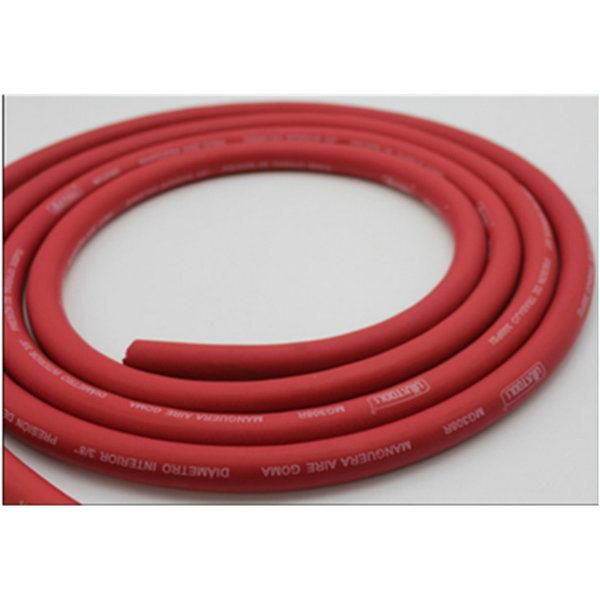 Red / Blue 10mm X 17mm Rubber Fuel Line 300psi