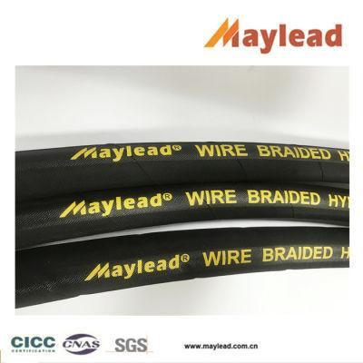 0801 High Pressure Steel Wire Braiden Hydraulic Hose 4sh