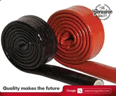 Rubber Hose Protector Pyrojacket with Fiberglass Silicone Rubber