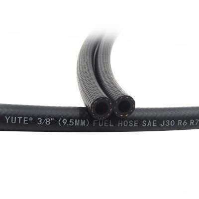 Ts16949 Fuel Resistant High Pressure SAE J30r7 Rubber Fuel Hose