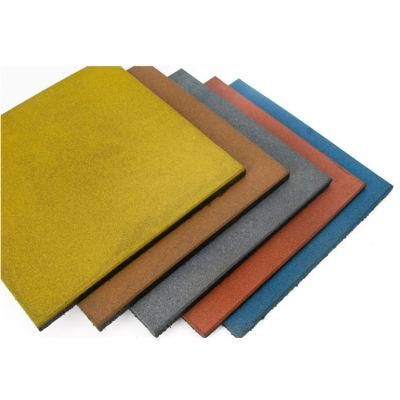 Outdoor Playground Rubber Floor Tiles / Rubber Brick / Mat