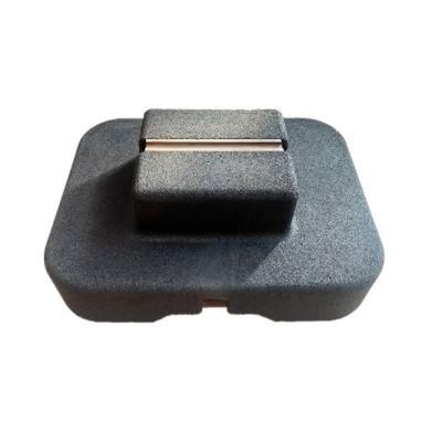 Recycled Large Rubber Base Plate with 12kgs for Delineator Post