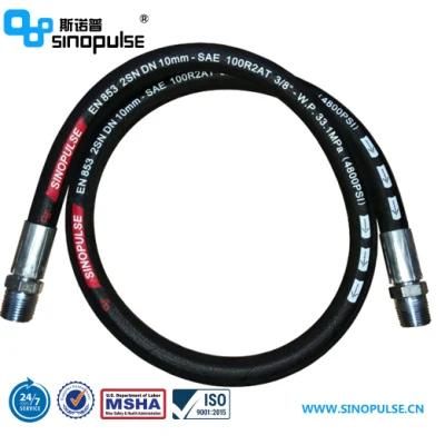 Hydraulic Hose Steel Wire Braided 1sn/2sn China Supply