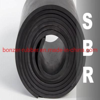 China Manufacturer Industrial Abrasion Resistant Good Tensile Strength SBR Rubber Flooring Mat Sheet&#160;