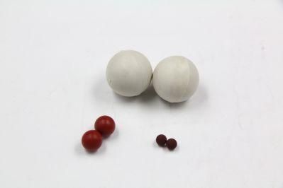 NBR Rubber Ball in White Color