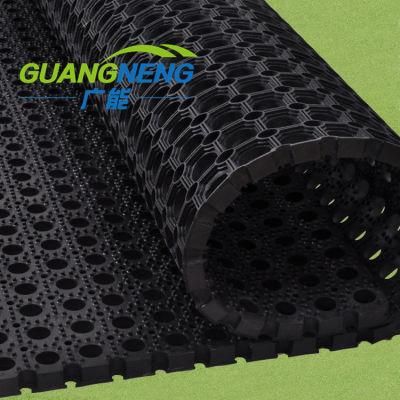 Heavy Duty Anti Slip Anti-Fatigue Drainage Rubber Mat