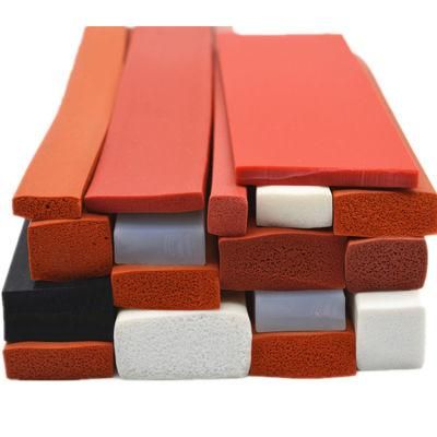 Foam Silicone Extrusion Sponge Strip for Water Sealing Applications