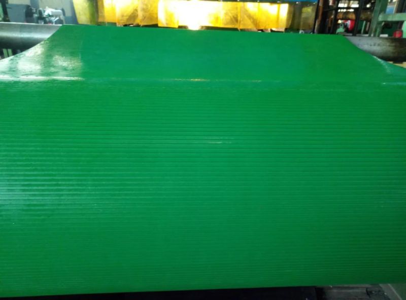 Anti Slip Green /Black Rubber Mat Roll for Flooring
