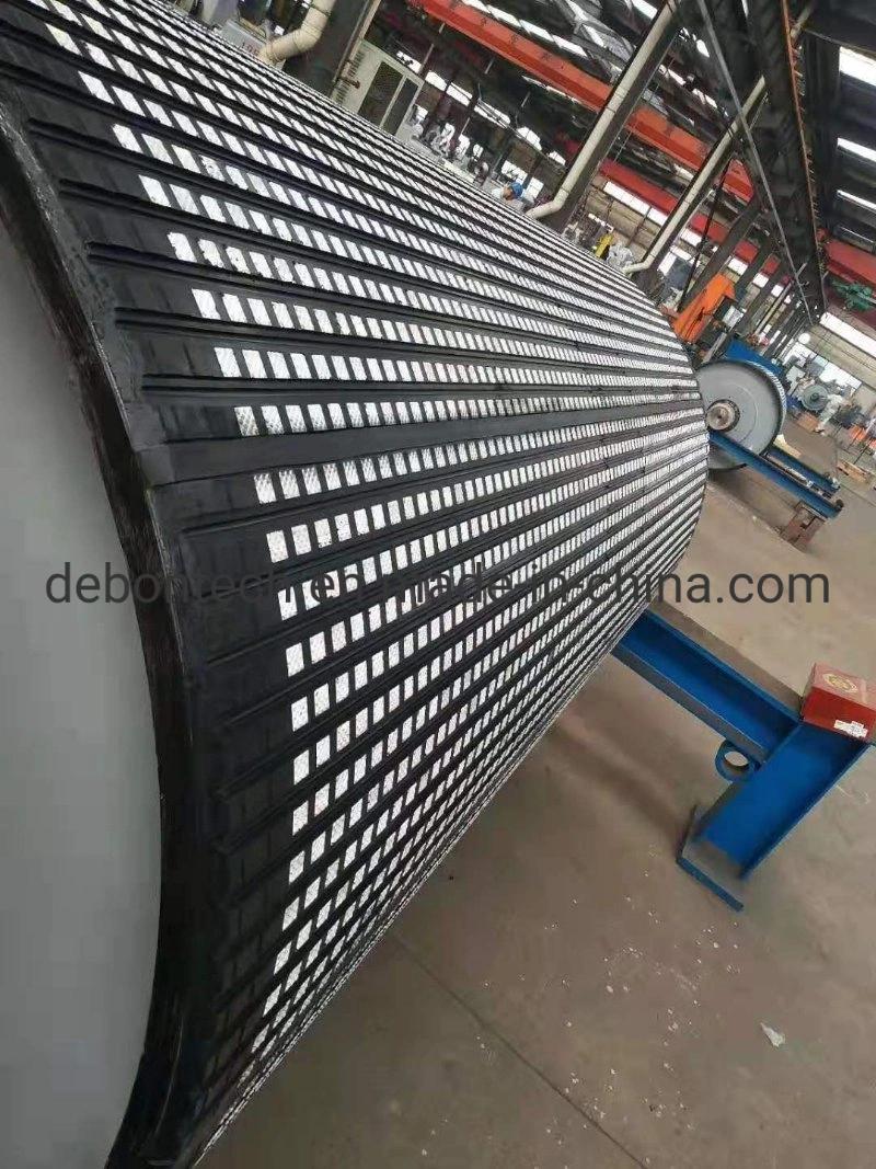 Conveyor Belt Bonding Cement Pulley Lagging Machine Diamond Ruber Lagging