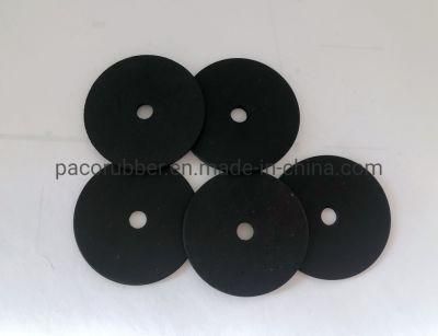 NBR FKM EPDM Silicone Neoperene HNBR Round Rubber Flat Sealing Ring Flange Gasket Part Rubber Seal Washer