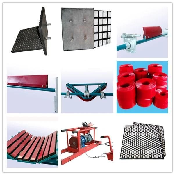 Chute Ceramic Liner Tile in Vulcanized Rubber Compound