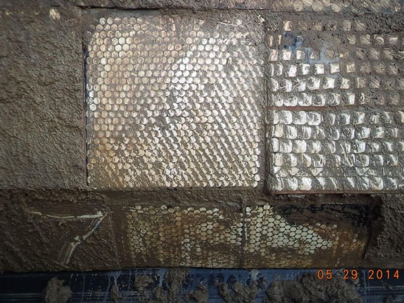 Wear and Abrasion Resistant Rubber Ceramic Tile Mats