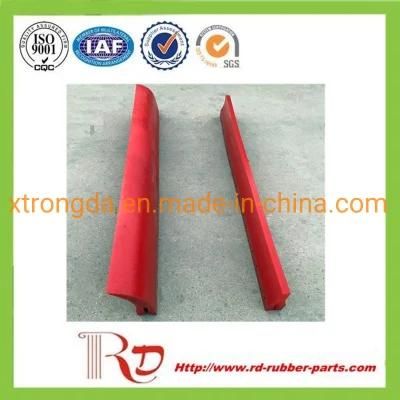 Wear Resistant Polymer PU Conveyor Sweeper Scraper