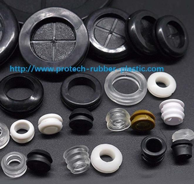 Custom Silicone Rubber Hole/Wire/Cable Grommet
