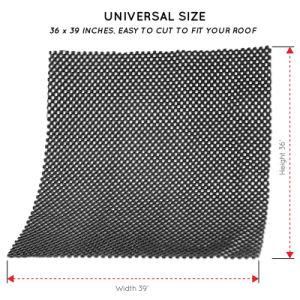 PVC Protective Pad Anti-Scratch Mat Non-Slip for Car Roof Cargo Bag Rack Safe