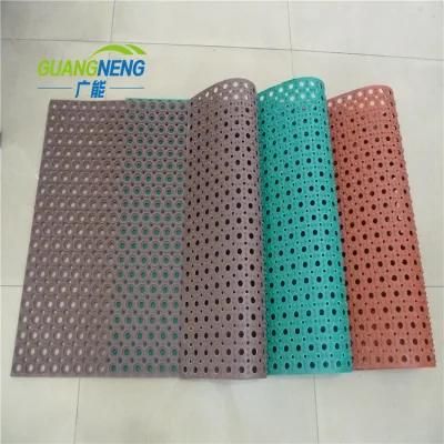 Anti Slip Drainage Door Hollow Rubber Floor Mat