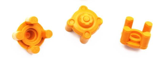 Molded Silicone Toy Gear Rubber Components