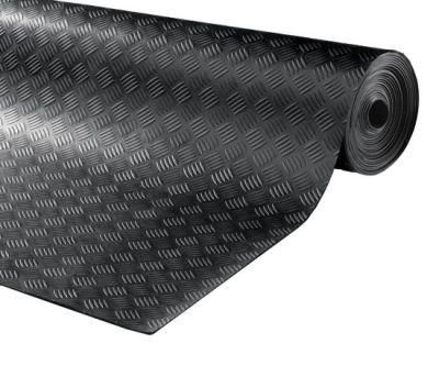 Widely Used Floor Colored Anti Slip Checker Rubber Sheet Rubber Mat