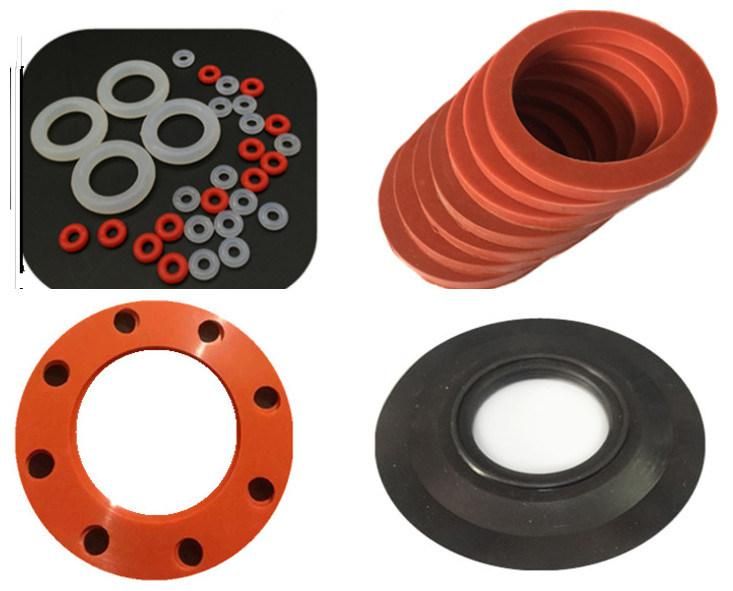 OEM Black Color Food Grade Silicone Flat Rubber Washer Gasket