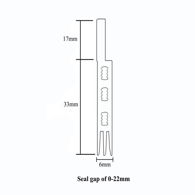 Silicone Door Bottom Weatherstrip Seal