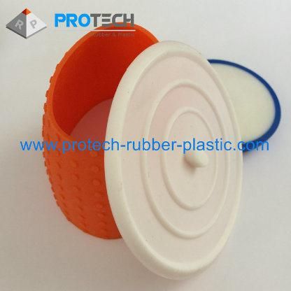 White Silicone Pads, FDA Silicone Cover, Silicone Lids