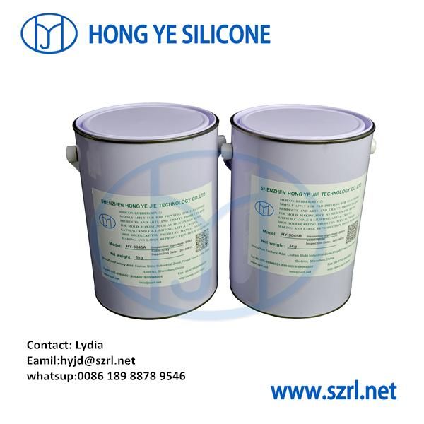 Liquid Two Parts Platinum Silicone Rubber for Silicone Foams