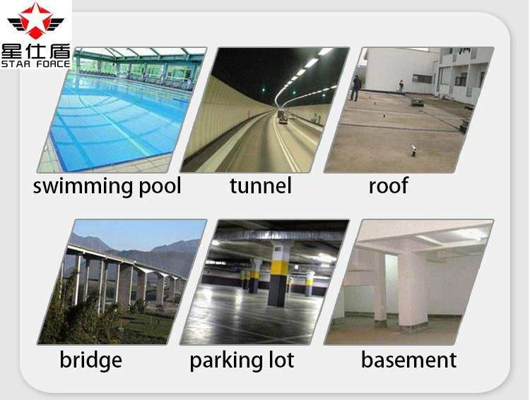 2.0mm EPDM Basement Waterproofing Membrane Waterproof Sheet Building Roof Membrane