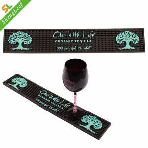 Quality Brown Custom Eco-Friendly PVC Spill Barmat with Logo