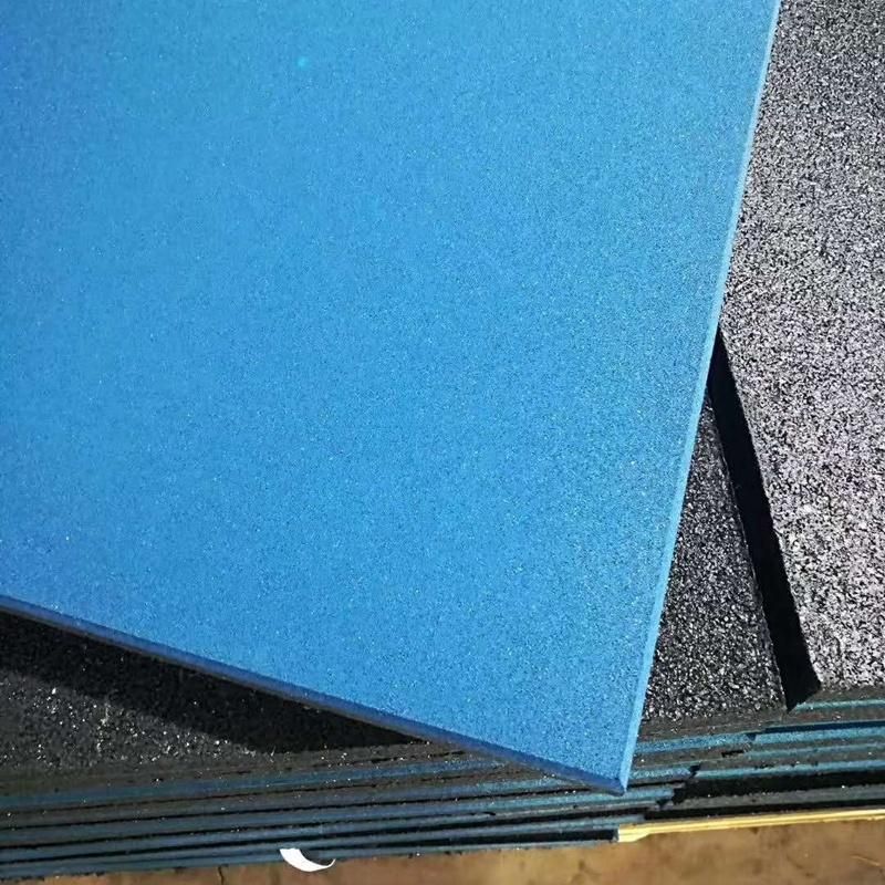 Colorful Outdoor Safety Playground Rubber Brick Floor Mat Paver Tile