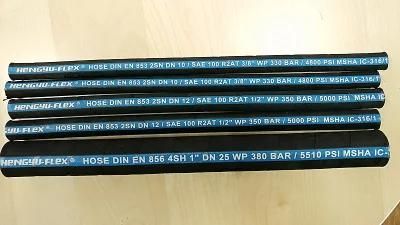 Hydraulic Hose EN 1SN2SN R16r17 for Excavator Mine Oilfield 1/4&prime;-2&prime;