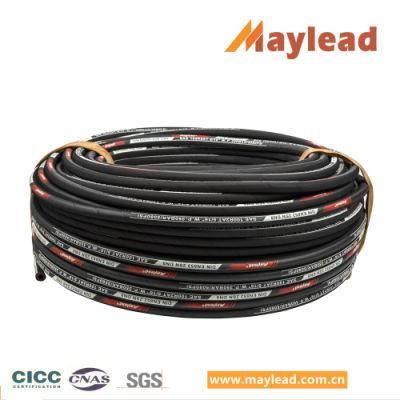 Four Steel Wire Spiral Rubber Hydraulic Hose Pipe for Irrigation Sprinkler