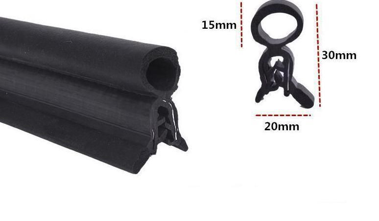 EPDM Rubber Co Extrusion Profile for Auto Door Seal
