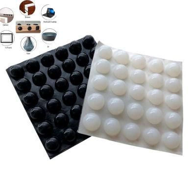 Home Door Knob Rubber Self-Adhesive Foot Pads for Anti-Collision/Self-Adhesive Foot Bumper for Doors/Noise Reduction Pads