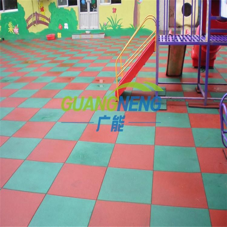 Outdoor Anti Fatigure Playground Rubber Tiles