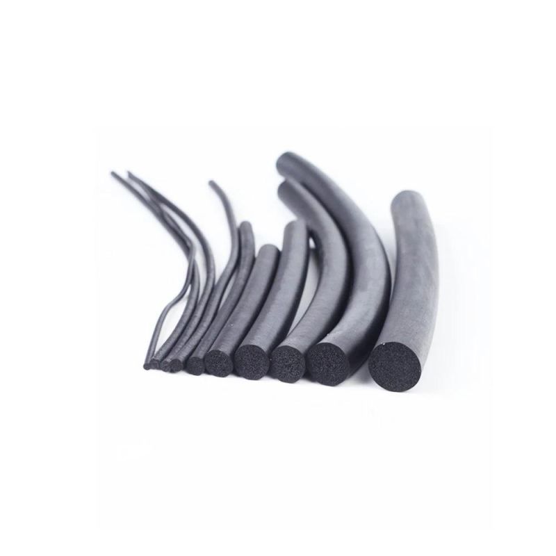 EPDM Rubber Extruded Round Shape Sealing Strip