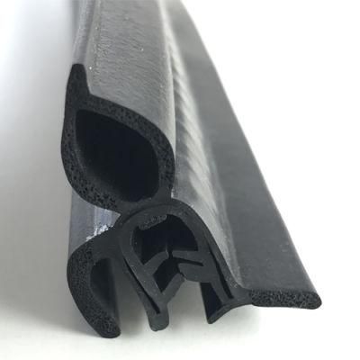 Automotive Co-Extruded Rubber Profile EPDM Sponge and EPDM Rubber Compound Seal Extrusion Approved RoHS UL94-V0 Reach
