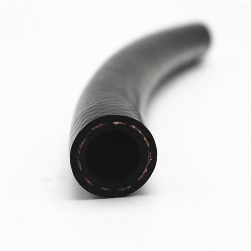 Black 3/8 Inch Fuel Hose with SAE 30r7 Standard