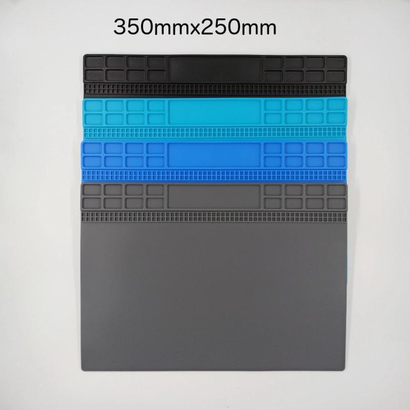 405X305mm Heat Insulation Repair Pad Soldering Work Station Mat Silicon Welding Soldering Maintenance Platform