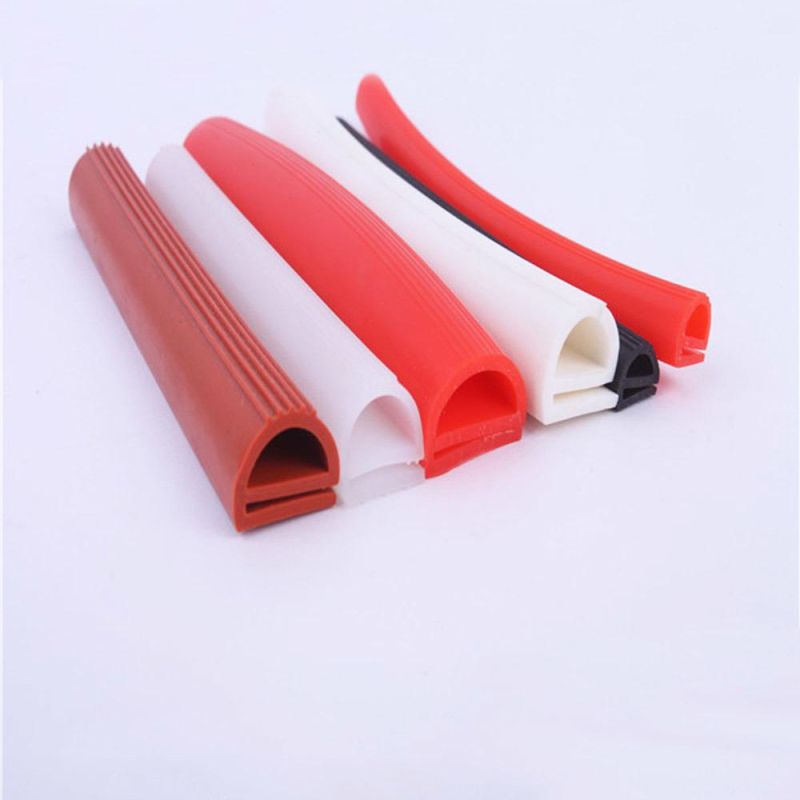 Heat Resistant Silicone Rubber Seal Oven Door Gasket E Shape