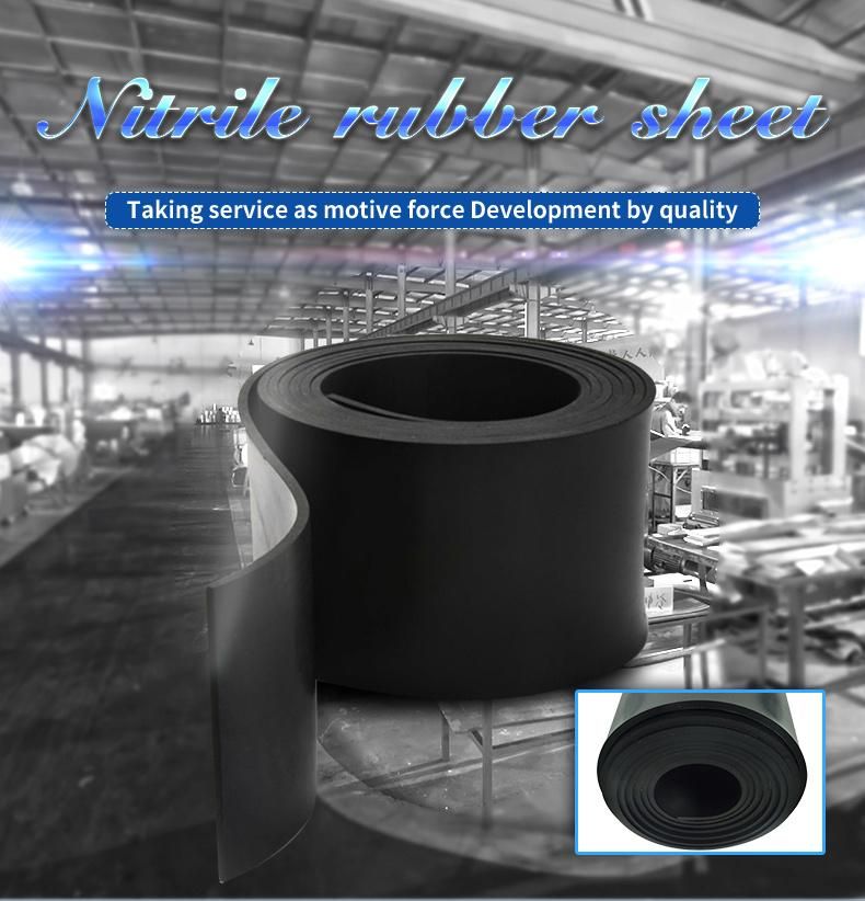 China Industrial Abrasion Resistant Oil-Resistant NBR Rubber Sheet Flooring Mat Rubber Floor