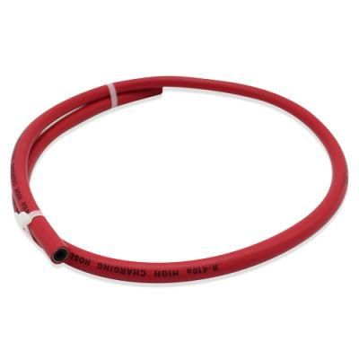 High Pressure 36&quot; Inch R134A Flexible Red Rubber Hose