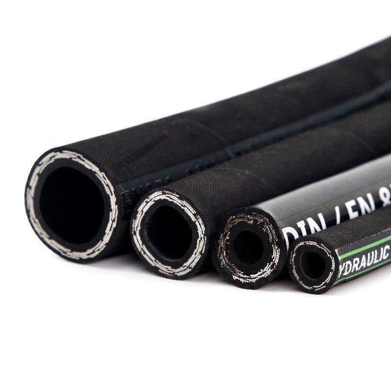 Hydraulic Rubber Hose DIN SAE R1 R2 4sh/4sp