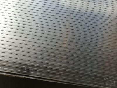 Black Anti Slip Flooring Wide Ribbed Rubber Sheet