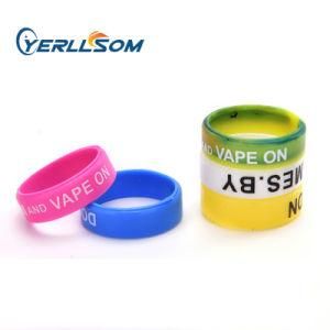 Yerllsom Custom Rubber Silicone Vape Bands for Promotional Gifts Y21011204