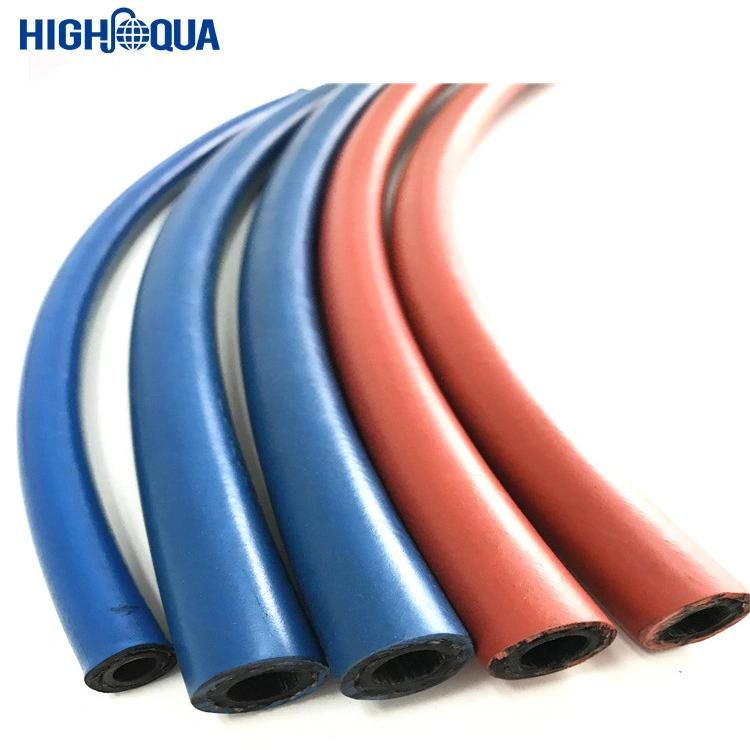 Fiber Braided High-Pressure Flexible Silicone Rubber Oil Hose for Transporting Oil
