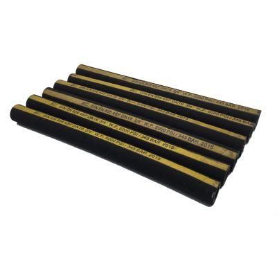 4sh 1 1/4&quot; 5000 Psi Four Wire Spiral Hydraulic Hose for Mining